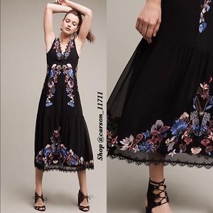 🦄NWT Anthropologie Agra Midi Dress 6